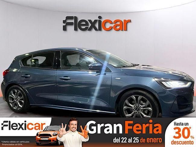 Azul Usado 2023 Ford Focus ST-Line Berlina | 19.490 € (Un poco caro) - Imagen 1/4