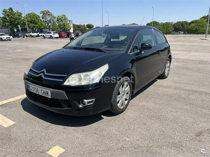 Usado Citroën C4 90 CV (66 kW) 2009 Negro Berlina