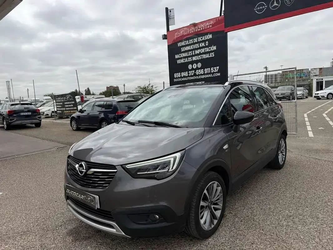 Usado Opel Crossland Edition 102 CV (75 kW) 2021 Gris SUV
