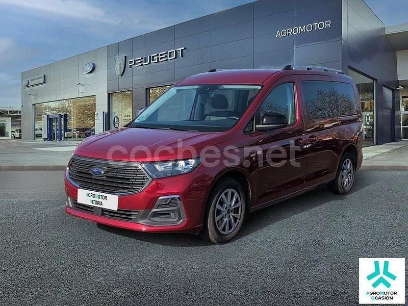 Rojo Usado 2023 Ford Grand Tourneo Connect Titanium Monovolumen | 28.500 € (Precio justo) - Imagen 1/4