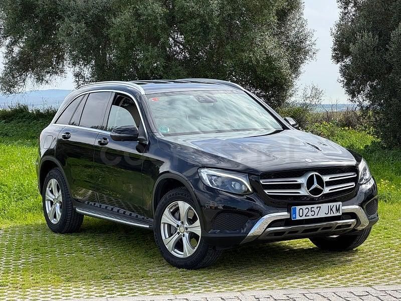 Usado Mercedes GLC220 170 CV (125 kW) 2016 Negro SUV