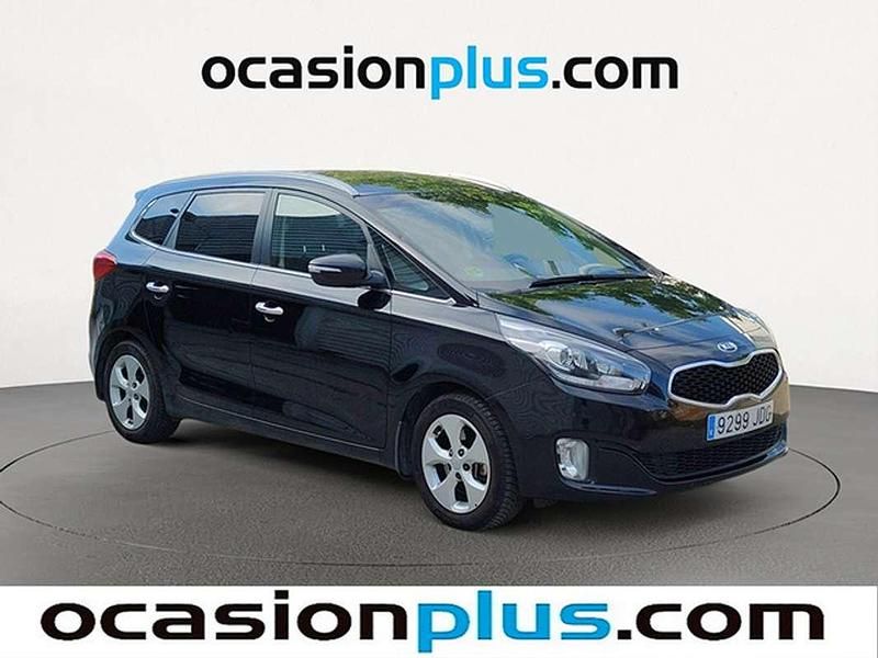Usado Kia Carens 116 CV (85 kW) 2015 Negro Monovolumen