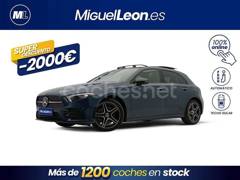 Azul Usado 2021 Mercedes A250 Berlina | 26.985 € (Precio justo) - Imagen 1/3