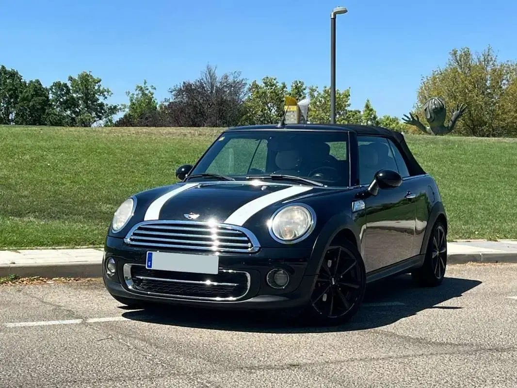 Usado Mini Cooper D Cabriolet 112 CV (82 kW) 2013 Negro Descapotable