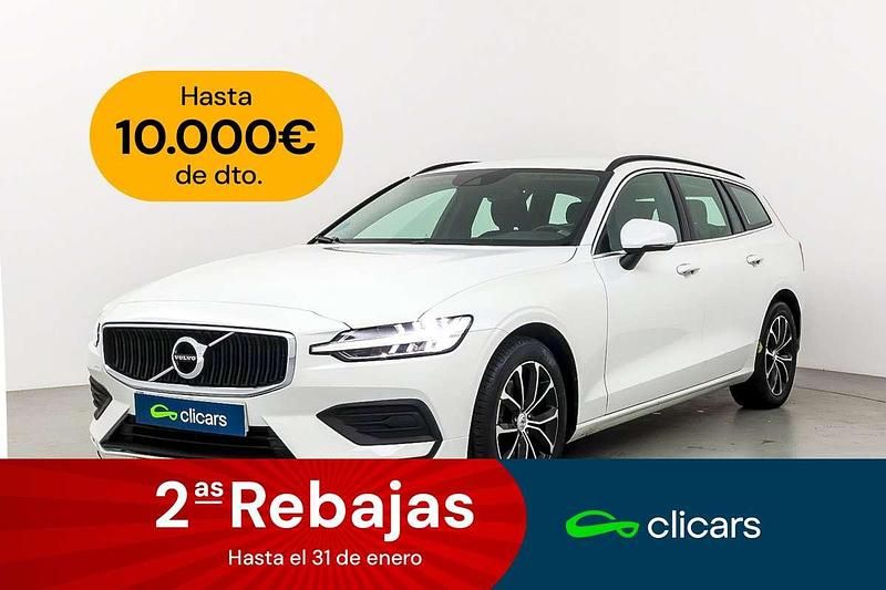 Blanco Usado 2021 Volvo V60 Momentum Familiar | 27.290 € (Buen precio) - Imagen 1/4
