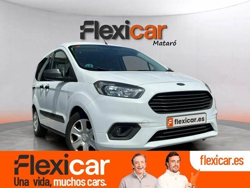 Blanco Usado 2019 Ford Tourneo Courier Ambiente Monovolumen | 14.990 € (Un poco caro) - Imagen 1/4