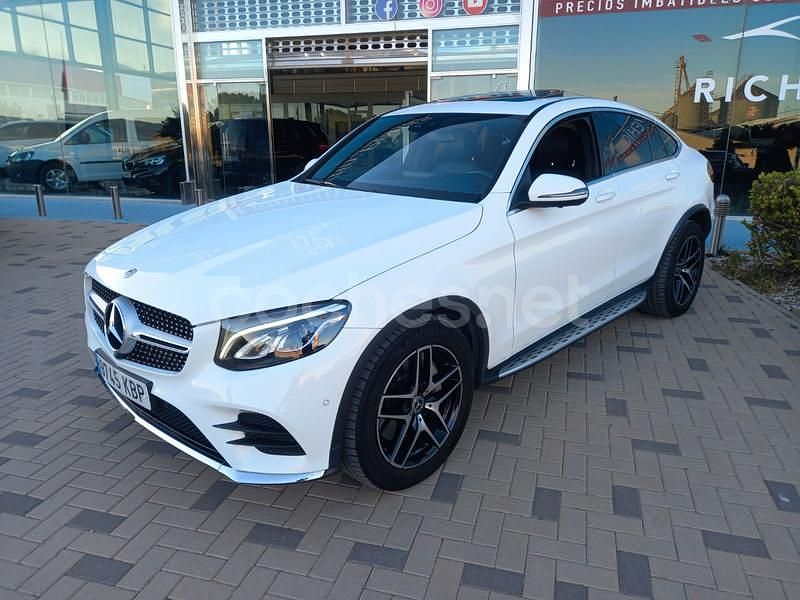 Blanco Usado 2017 Mercedes GLC220 Coupe | 33.900 € (Un poco caro) - Imagen 1/4