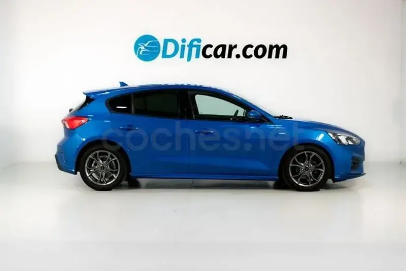 Usado Ford Focus ST-Line 120 CV (88 kW) 2019 Azul Berlina