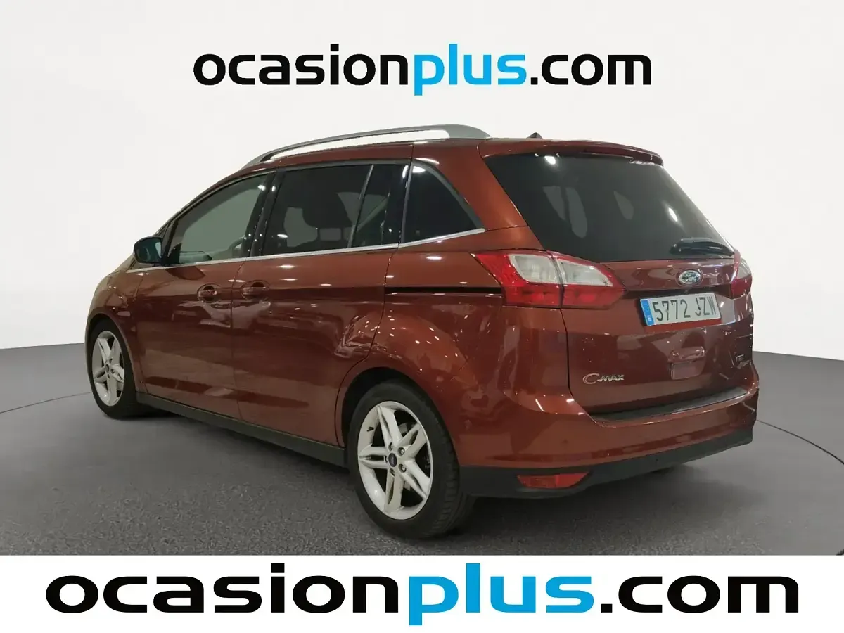 Brugt Ford C-MAX Titanium 125 HK (91 kW) 2017 Rød MPV