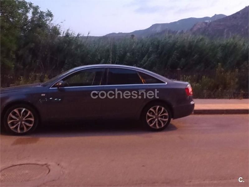Usado Audi A6 180 CV (132 kW) 2008 Negro Berlina