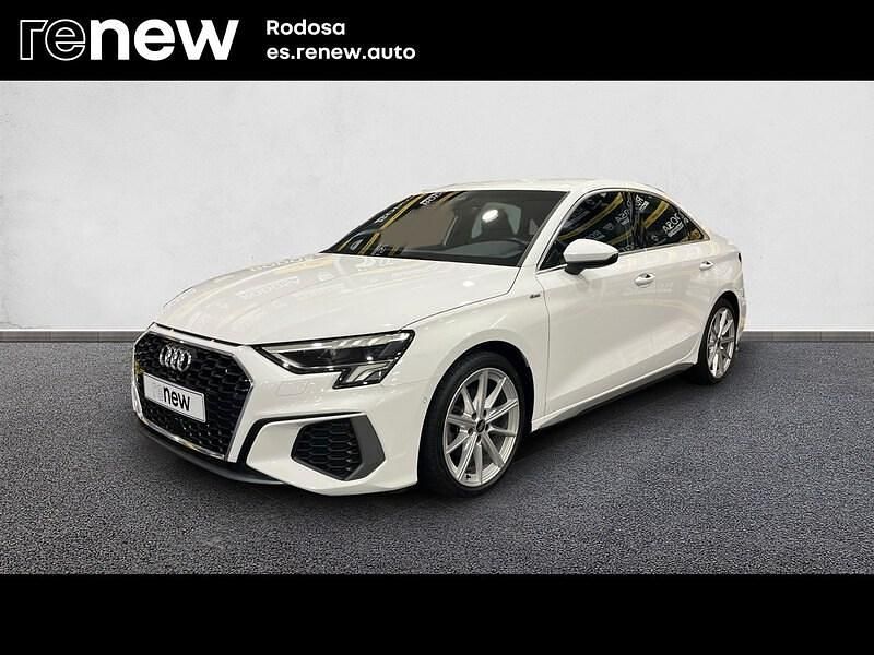 Usado Audi A3 S-Line 150 CV (110 kW) 2022 Blanco Berlina