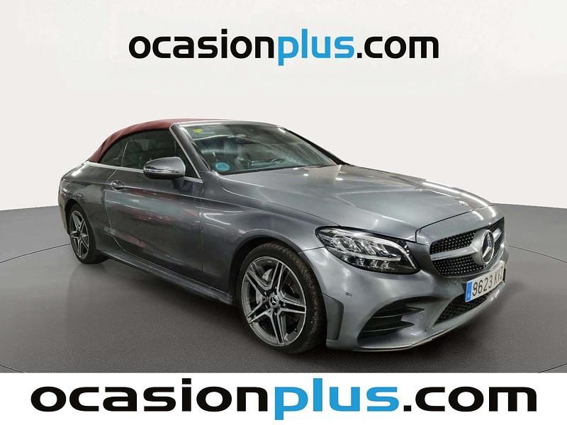 Usado Mercedes C220 AMG 194 CV (142 kW) 2019 Gris Descapotable