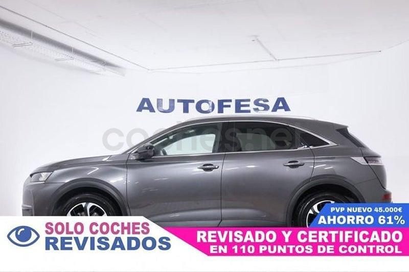 Usado DS Automobiles DS7 Crossback So Chic 180 CV (132 kW) 2020 Gris / plata SUV