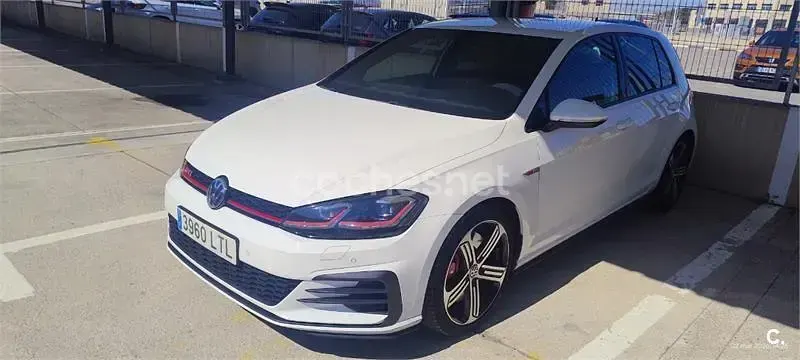 Usado VW Golf VII GTI 245 CV (180 kW) 2018 Blanco Berlina