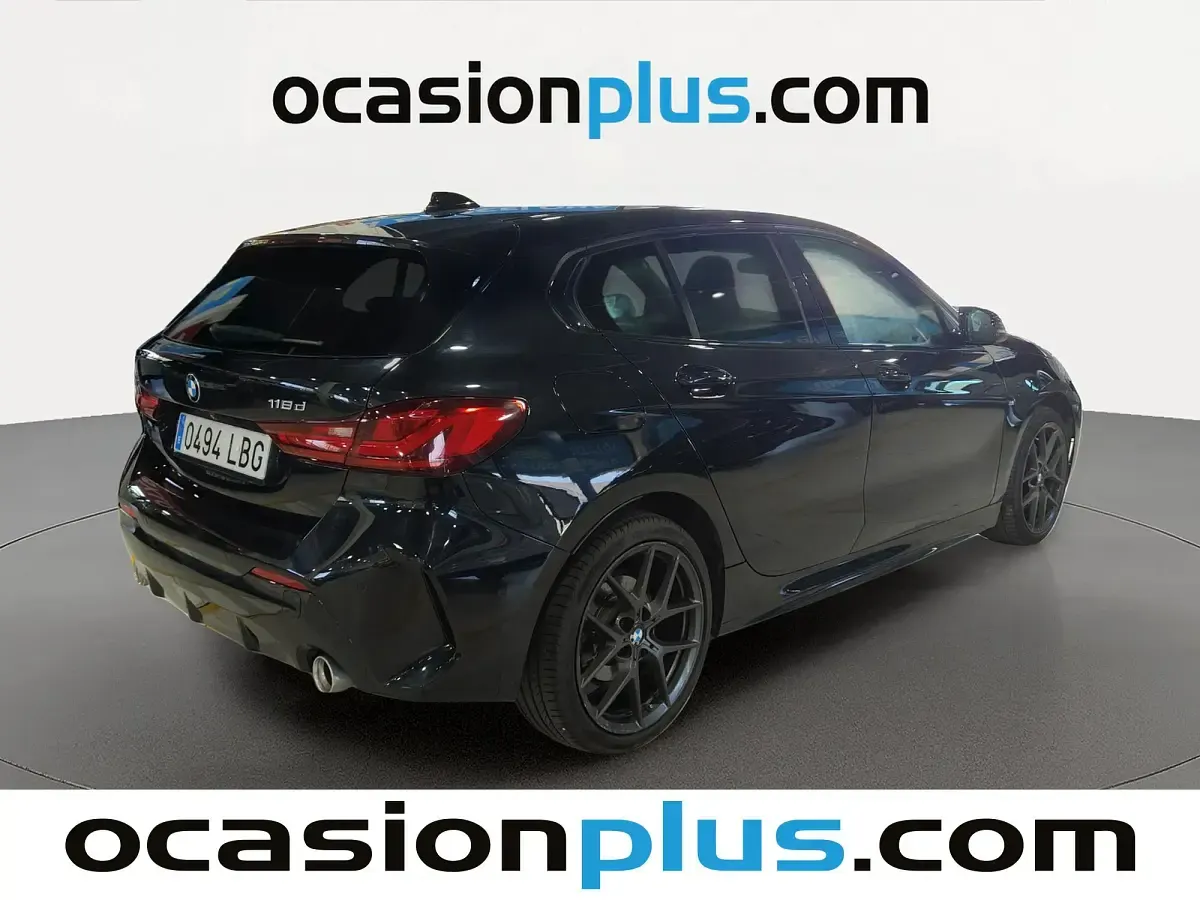 Usado BMW 118 150 HP (110 kW) 2019 Preto Citadino