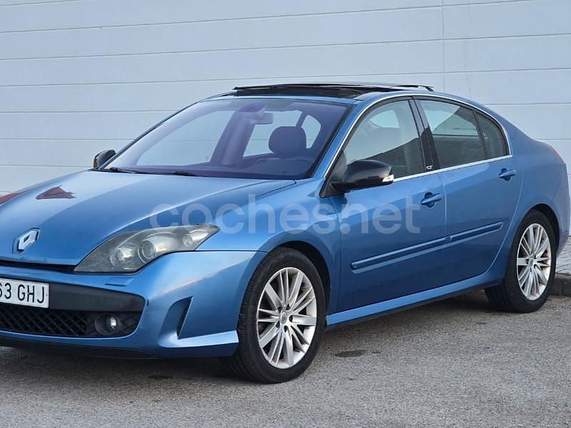 Azul Usado 2008 Renault Laguna III GT Berlina | 5990 € (Caro) - Imagen 1/4
