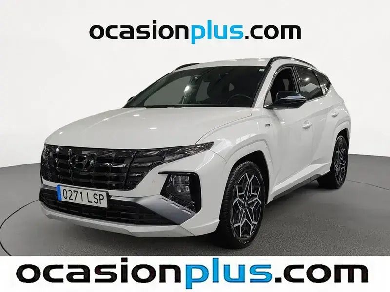 Blanco Usado 2021 Hyundai Tucson N Line SUV | 24.955 € (Caro) - Imagen 1/4