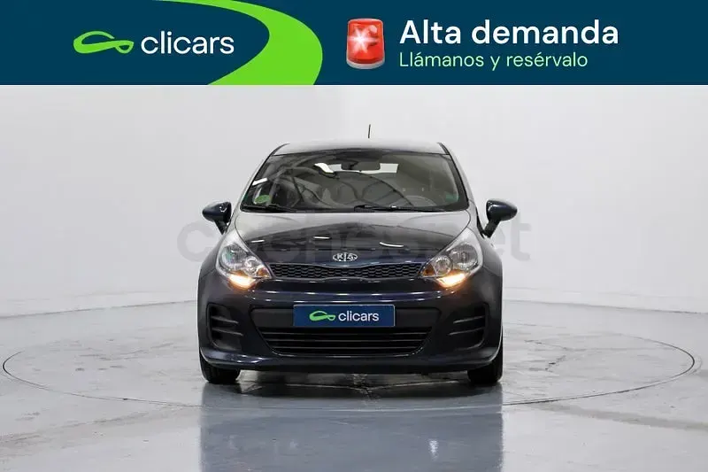 Usado Kia Rio 84 CV (61 kW) 2016 Azul Utilitario