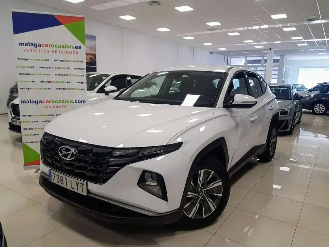 Usado Hyundai Tucson 150 CV (110 kW) 2022 Blanco SUV