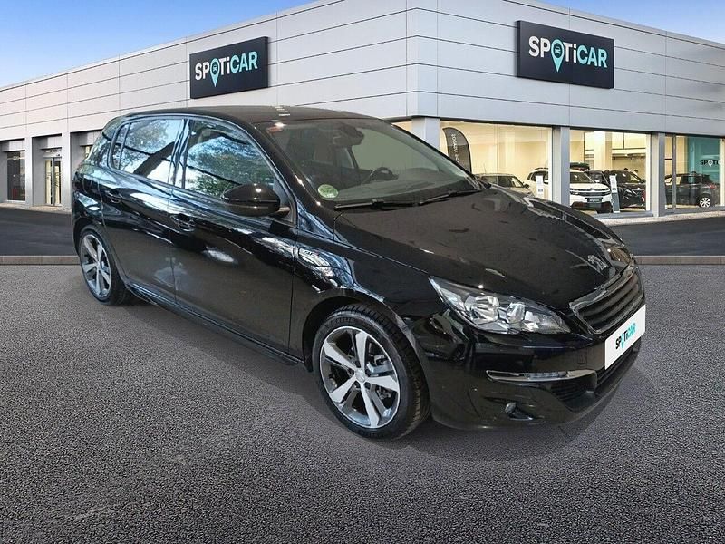 Usado Peugeot 308 Style 131 CV (96 kW) 2017 Negro Berlina