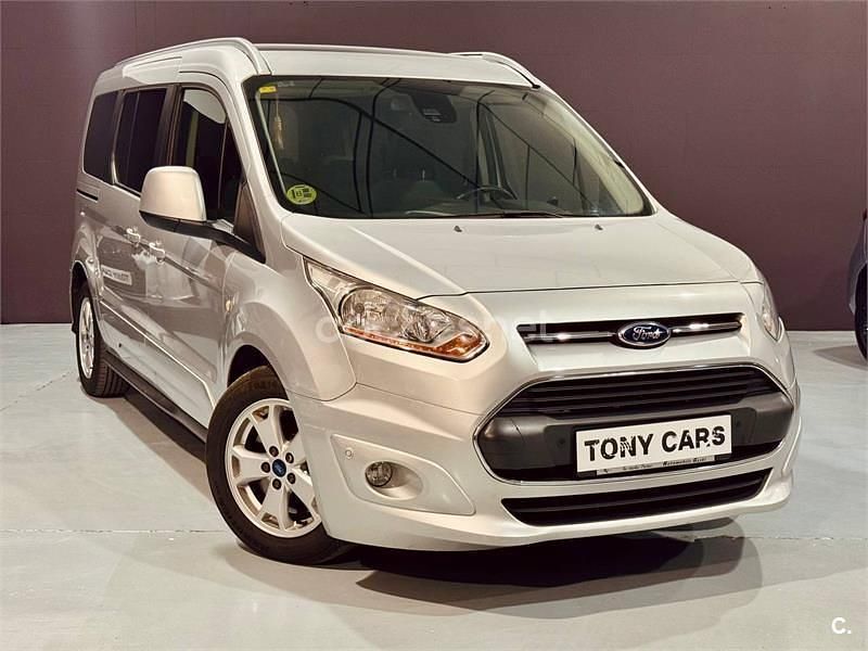 Gris / plata Usado 2015 Ford Tourneo Connect Trend Monovolumen | 13.000 € (Precio justo) - Imagen 1/4