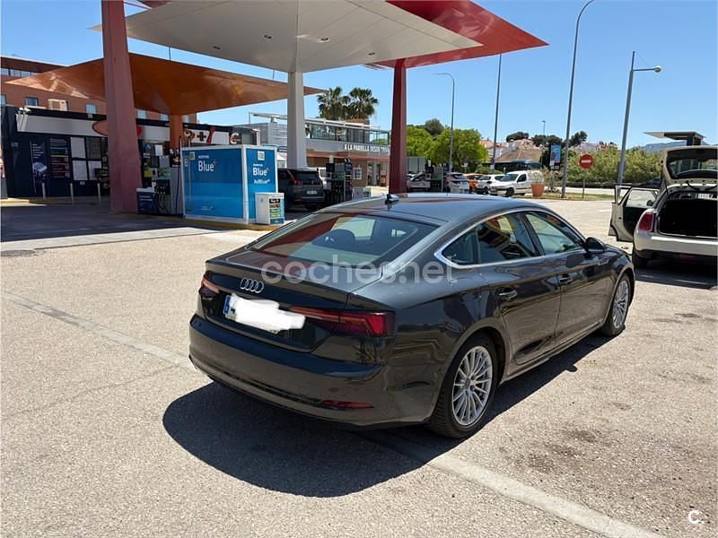 Usado Audi A5 Sportback 150 CV (110 kW) 2018 Gris / plata Utilitario
