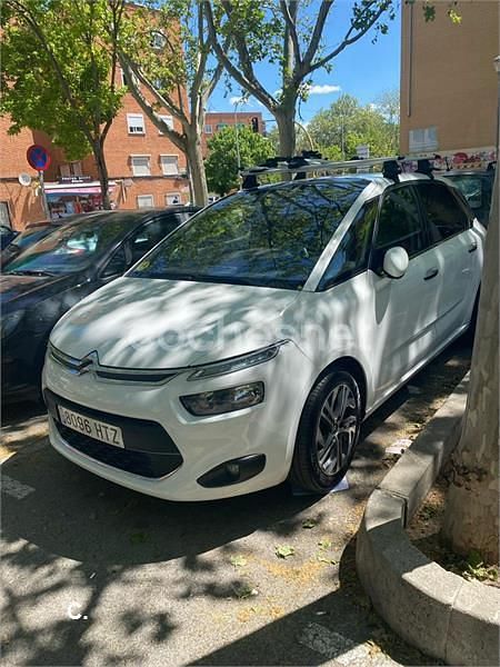Blanco Usado 2013 Citroën C4 Picasso Exclusive Monovolumen | 8500 € (Precio justo) - Imagen 1/1