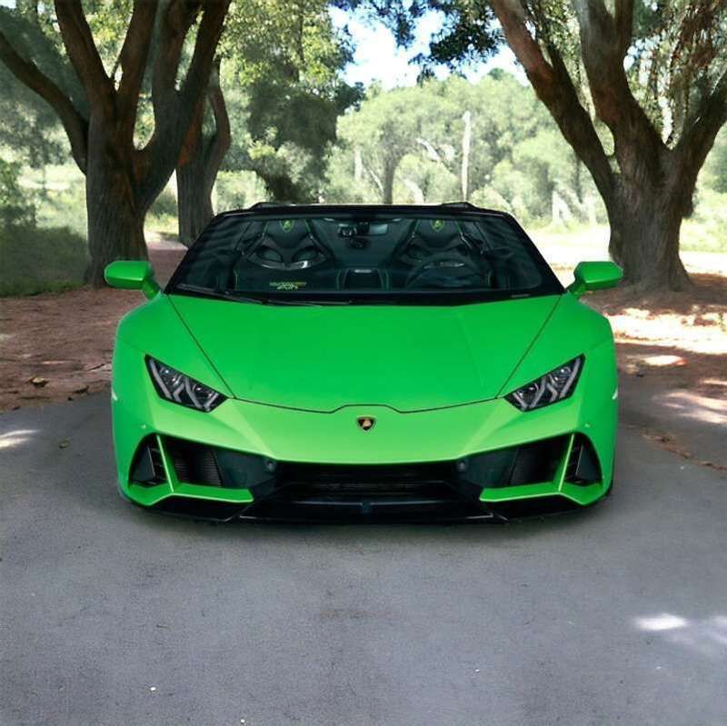Verde Usado 2023 Lamborghini Huracán Descapotable | 344.900 € (Precio justo) - Imagen 1/1