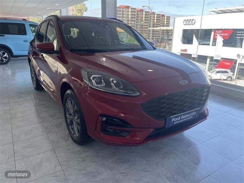 Rojo Usado 2023 Ford Kuga ST-Line SUV | 28.995 € (Precio justo) - Imagen 1/4
