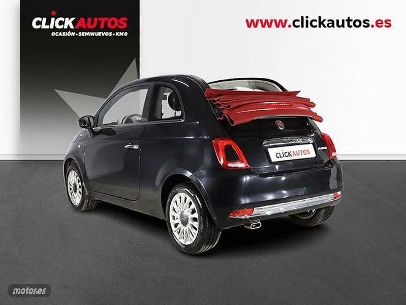 Usado Fiat 500 Dolcevita 70 CV (51 kW) 2021 Negro Descapotable