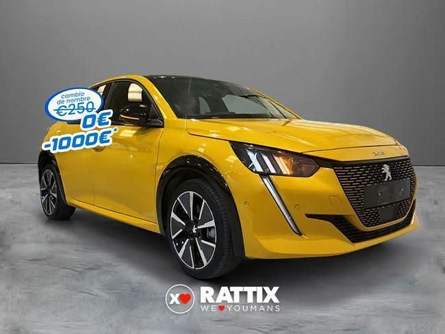 Amarillo Usado 2022 Peugeot e-208 GT Utilitario | 20.500 € - Imagen 1/4