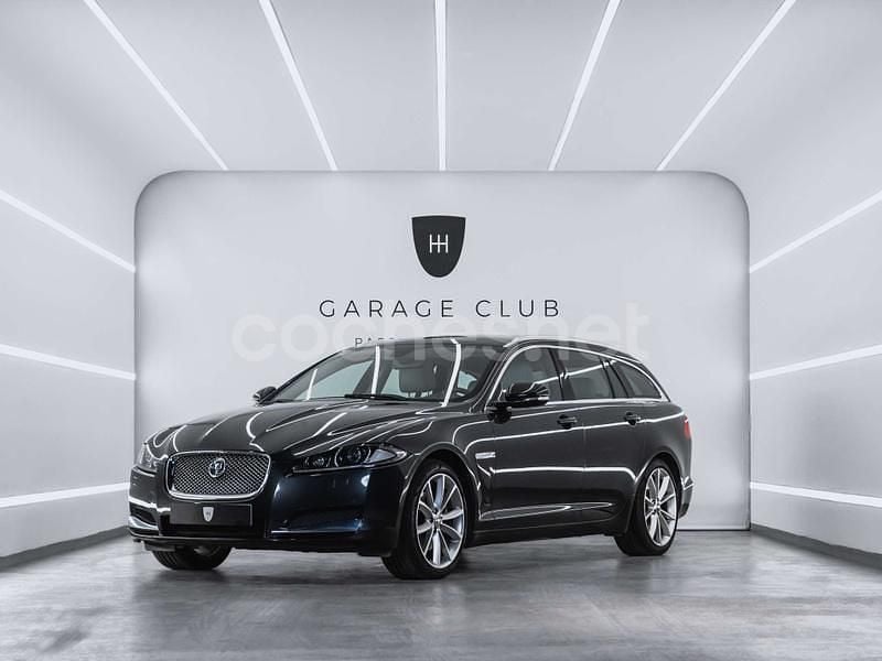 Negro Usado 2013 Jaguar XF Sportbrake Luxury Familiar | 11.399 € - Imagen 1/4
