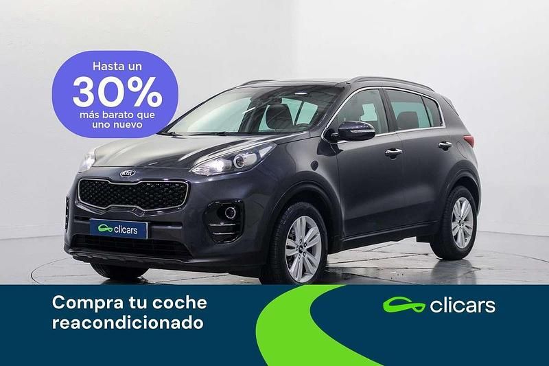 Usado Kia Sportage 116 CV (85 kW) 2016 Gris SUV