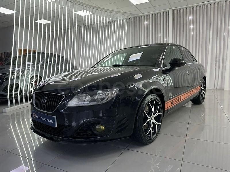 Usado Seat Exeo Style 120 CV (88 kW) 2011 Negro Berlina