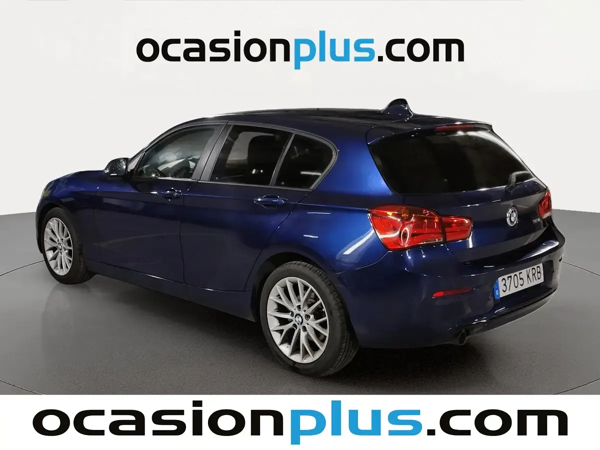 Usado BMW 118 136 CV (100 kW) 2018 Azul Utilitario