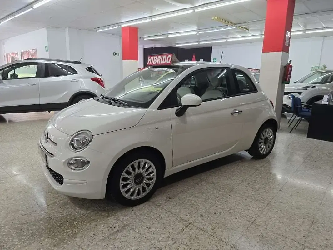 Usado Fiat 500 Lounge 69 CV (50 kW) 2020 Blanco Utilitario