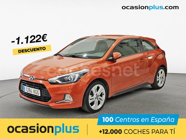 Naranja Usado 2017 Hyundai i20 Coupe | 11.500 € (Precio justo) - Imagen 1/4