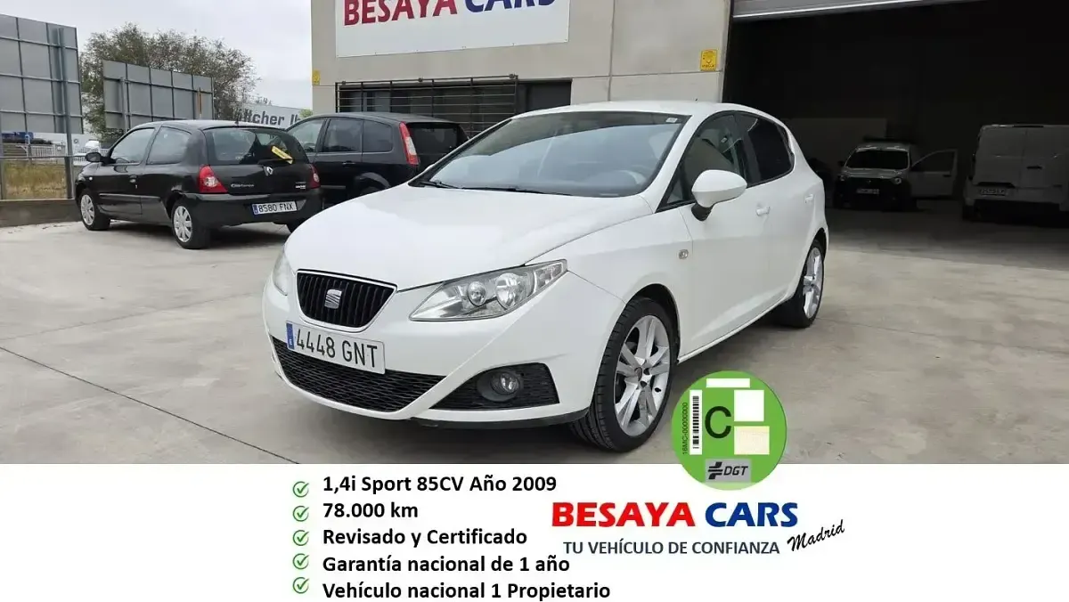 Usado Seat Ibiza Sport 86 CV (63 kW) 2009 Berlina