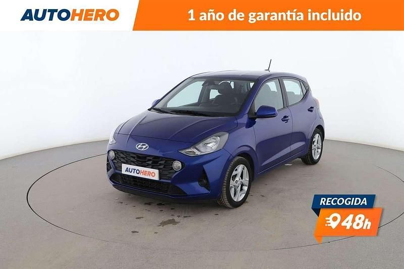 Azul Usado 2022 Hyundai i10 Utilitario | 11.047 € (Buen precio) - Imagen 1/3