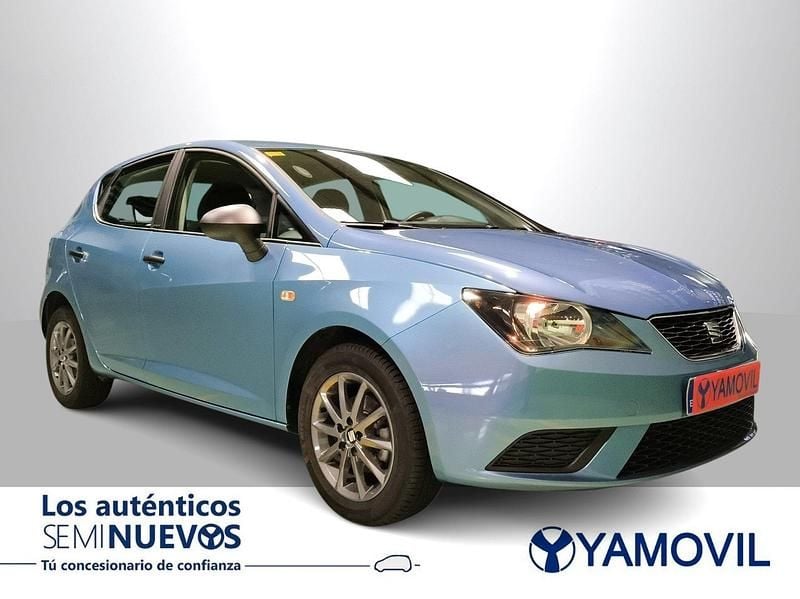 Usado Seat Ibiza Reference 70 CV (51 kW) 2015 Azul Utilitario