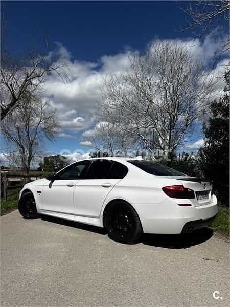 Usado BMW 520 Efficient Dynamics 190 CV (139 kW) 2015 Blanco Berlina
