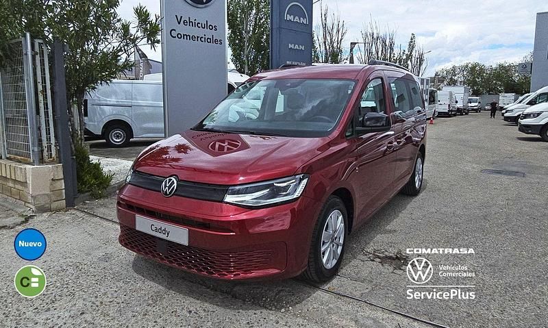 Rojo Nuevo 2025 VW Caddy Maxi California Monovolumen | 44.500 € - Imagen 1/4