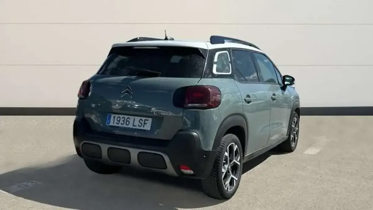 Usado Citroën C3 Aircross PureTech 131 CV (96 kW) 2021 Verde SUV