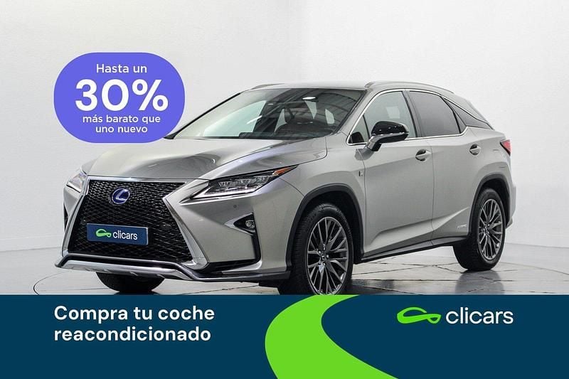Gris / plata Usado 2017 Lexus RX450h Sport Line SUV | 35.490 € (Super precio) - Imagen 1/4