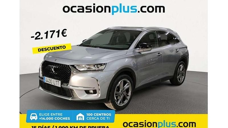 Gris Usado 2021 DS Automobiles DS7 Crossback Bastille Plus SUV | 21.719 € (Buen precio) - Imagen 1/4