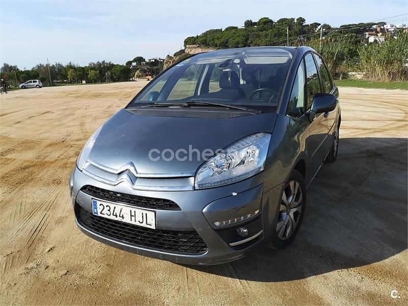 Azul Usado 2012 Citroën C4 Picasso Exclusive Monovolumen | 6800 € (Precio justo) - Imagen 1/4