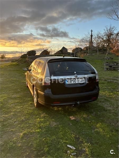 Usado Saab 9-3 Vector 150 CV (110 kW) 2005 Negro Utilitario