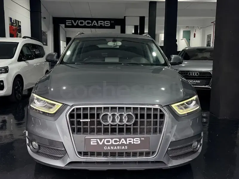 Usado Audi Q3 Ambition 211 CV (155 kW) 2014 Gris / plata SUV