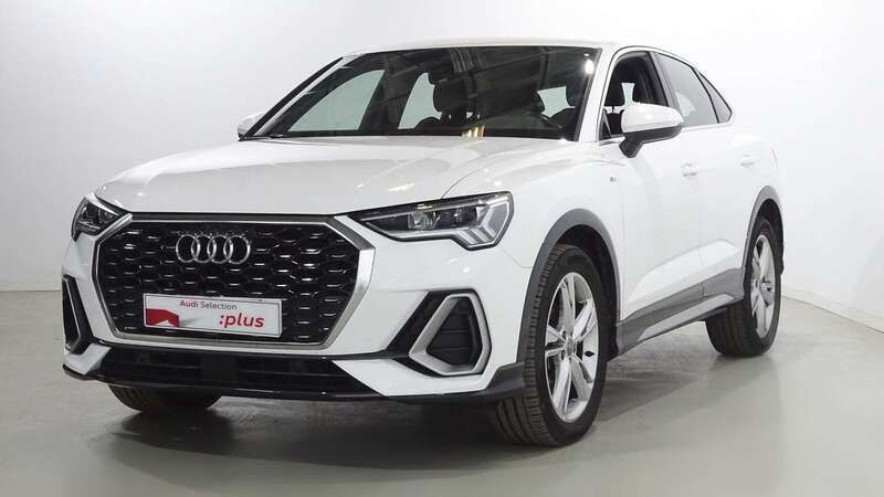 Blanco Usado 2020 Audi Q3 Sportback S-Line SUV | 31.050 € (Precio justo) - Imagen 1/4