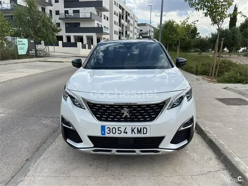Usado Peugeot 3008 GT-line 130 CV (95 kW) 2018 Blanco SUV